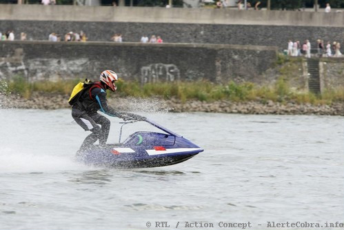 Rhein im Flammen